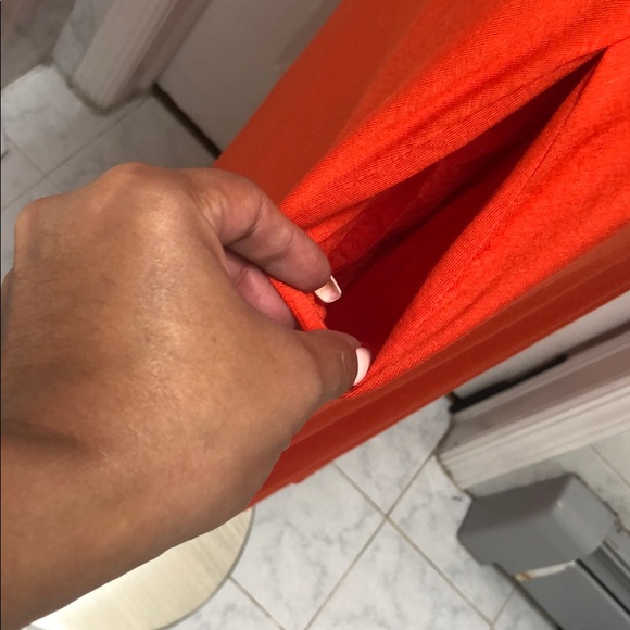 #27 ORANGE SOLID CAMI MAXI DRESS - Picture 5 of 6